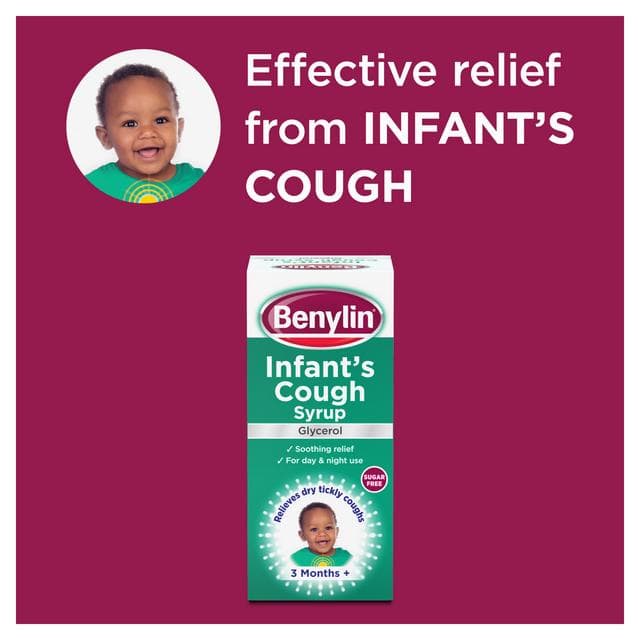 Benylin Infant Cough Syrup, Apple 3+ Months 125ml - gallery image 3