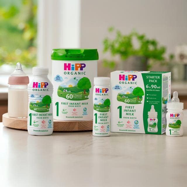 HiPP Organic 1 First Infant Baby Milk Powder Formula From Birth 800g - gallery image 4