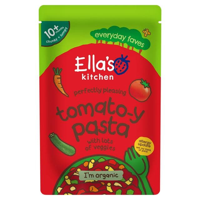 Ella's Kitchen Organic Tomato-y Pasta Baby Food Pouch 10+ Months 190g - gallery image 1