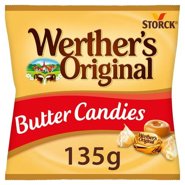 Werther's Original Butter Sweets 135g - gallery image 1