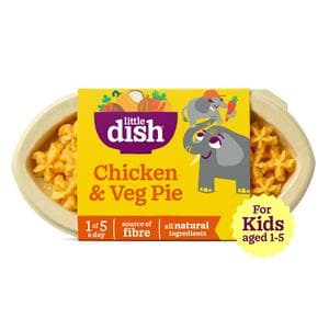 Little Dish 200g Chicken & Veg Pie Kid's Meal 1-5 Yrs