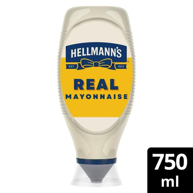 Hellmann's Real Squeezy Mayonnaise 750ml - gallery image 1