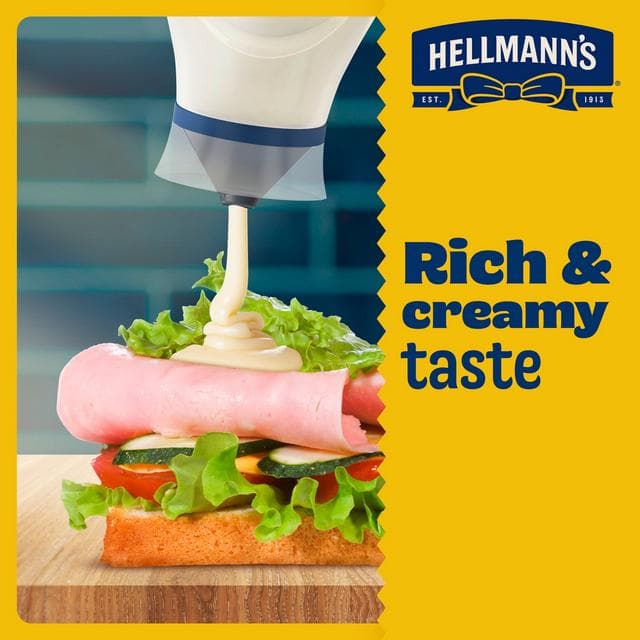 Hellmann's Light Squeezy Mayonnaise 750ml - gallery image 5