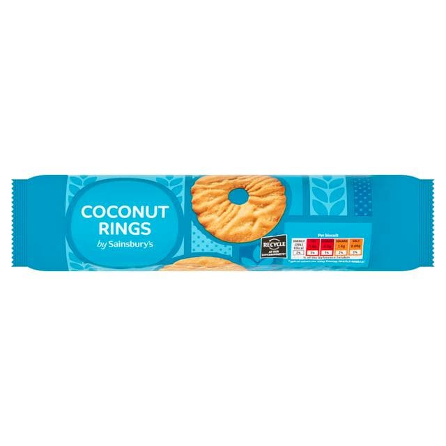 Sainsbury's Coconut Rings 200g - gallery image 1