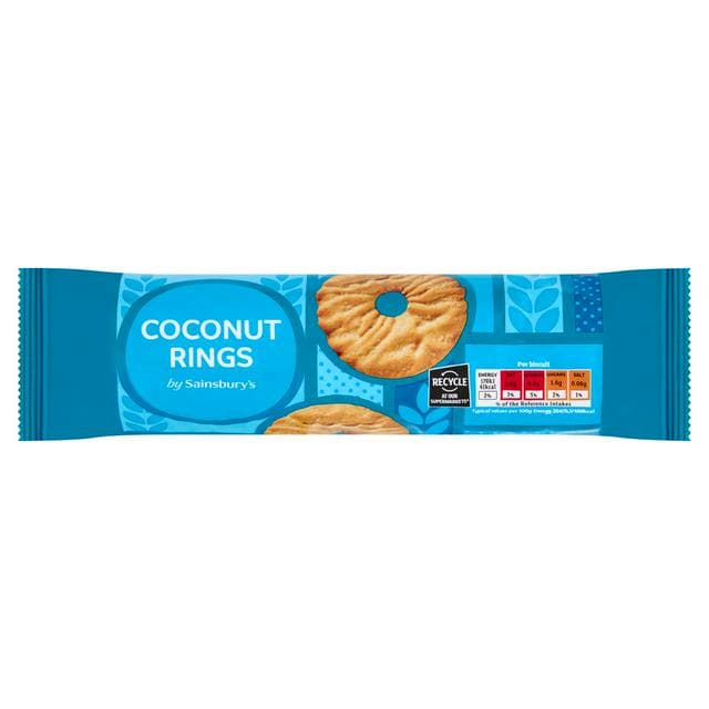 Sainsbury's Coconut Rings 200g - gallery image 1