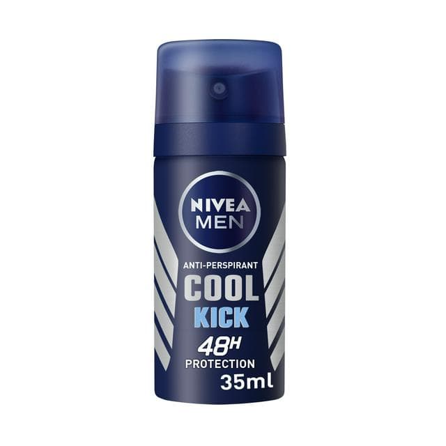 Nivea Men Cool Kick Anti Perspirant Deodorant Spray 35ml - gallery image 1