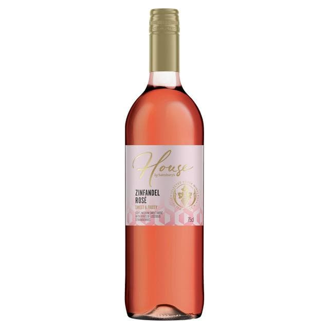 Sainsbury's House Zinfandel Rose Wine 75cl - gallery image 1