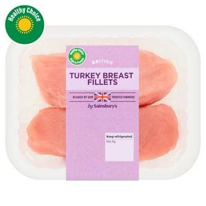 Sainsbury's British Turkey Breast Fillets 250g