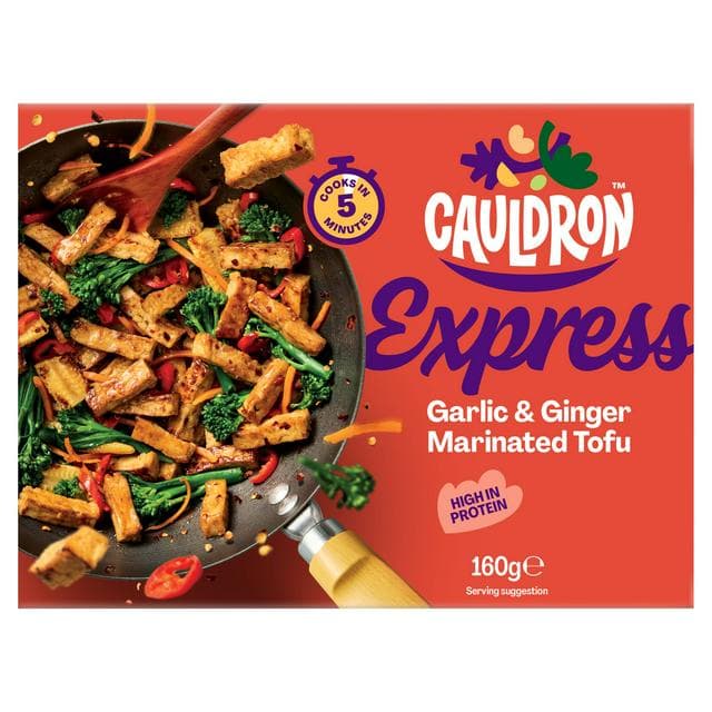Cauldron Vegan Marinated Tofu Pieces 160g - gallery image 1