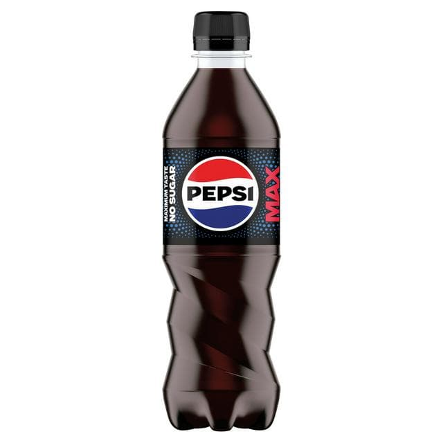 Pepsi Max No Sugar Cola Bottle 500ml - gallery image 1