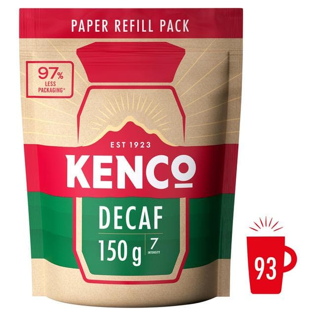 Kenco Decaff Instant Coffee Refill 150g - gallery image 1