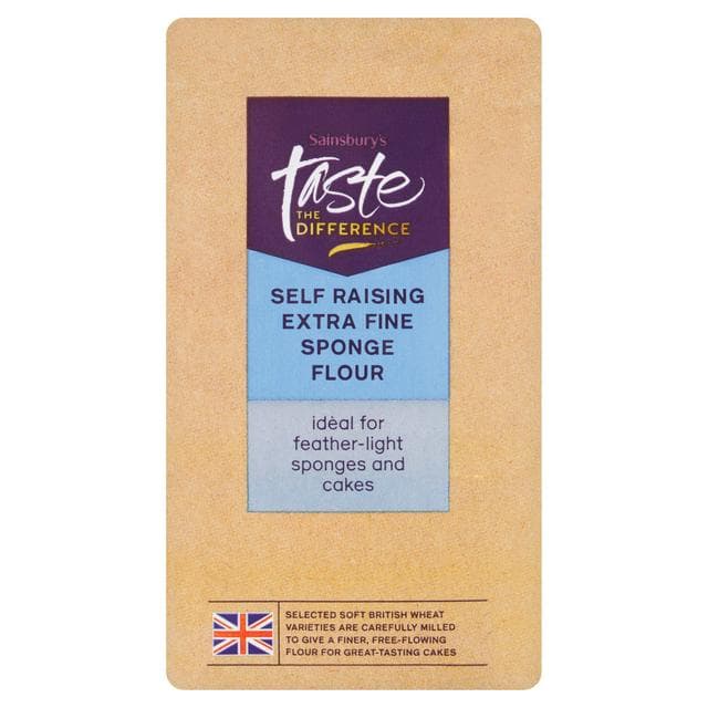 Sainsbury's Extra Fine Sponge Flour, Taste the Difference 1kg - gallery image 1