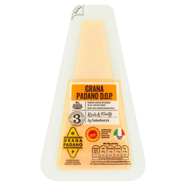 Sainsbury's Grana Padano Cheese 200g - gallery image 1