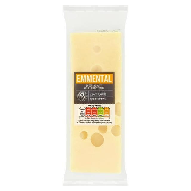 Sainsbury's Emmental Cheese 250g - gallery image 1