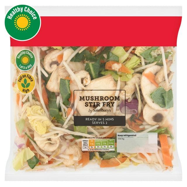 Sainsbury's Mushroom Stir Fry 300g - gallery image 1
