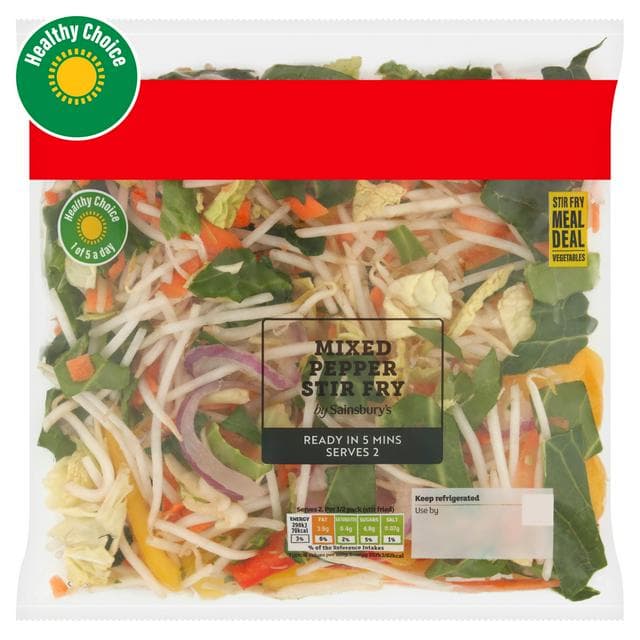 Sainsbury's Mixed Pepper Stir Fry 300g - gallery image 1
