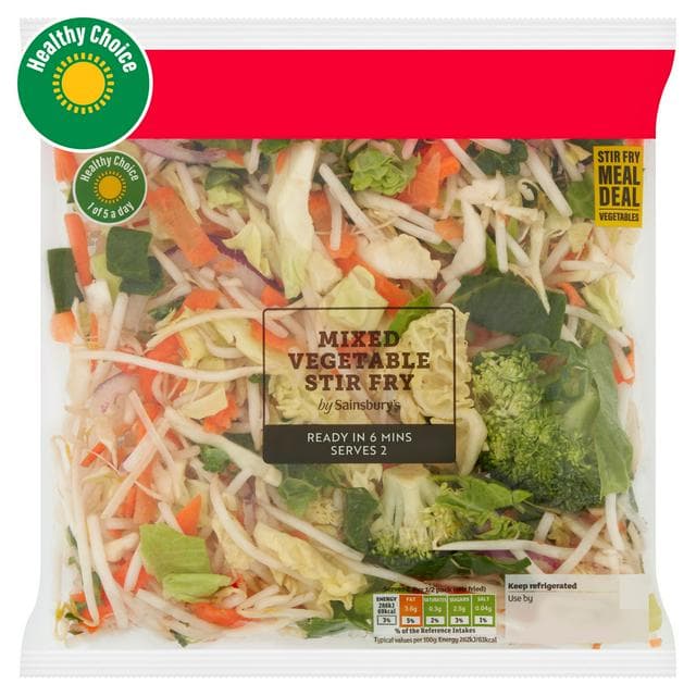 Sainsbury's Mixed Vegetable Stir Fry 300g - gallery image 1