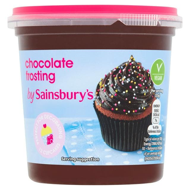 Sainsbury's Chocolate Icing 400g - gallery image 1