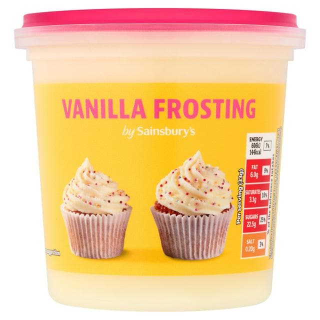 Sainsbury's Vanilla Icing 400g - gallery image 1