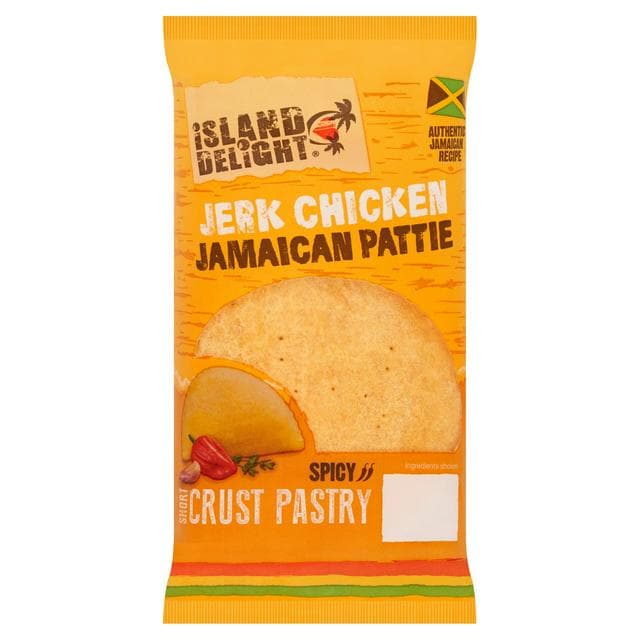 Island Delight Jerk Chicken Pattie (Halal) 140g - gallery image 1