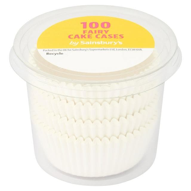 Sainsbury's Fairy Cake Cases x100 - gallery image 1