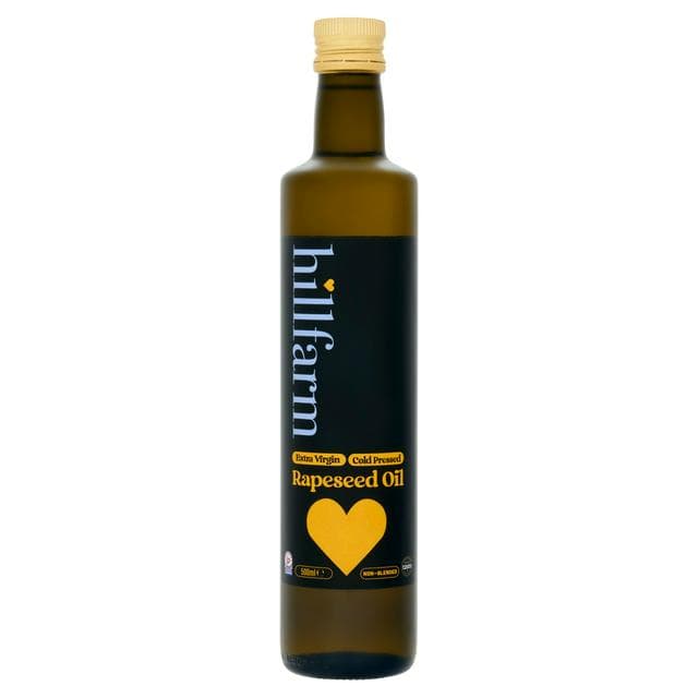 Hillfarm Extra Virgin Cold Pressed Rapeseed Oil 500ml - gallery image 1