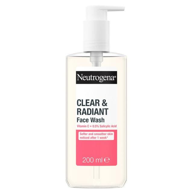 Neutrogena Clear & Radiant Face Wash 200ml - gallery image 1
