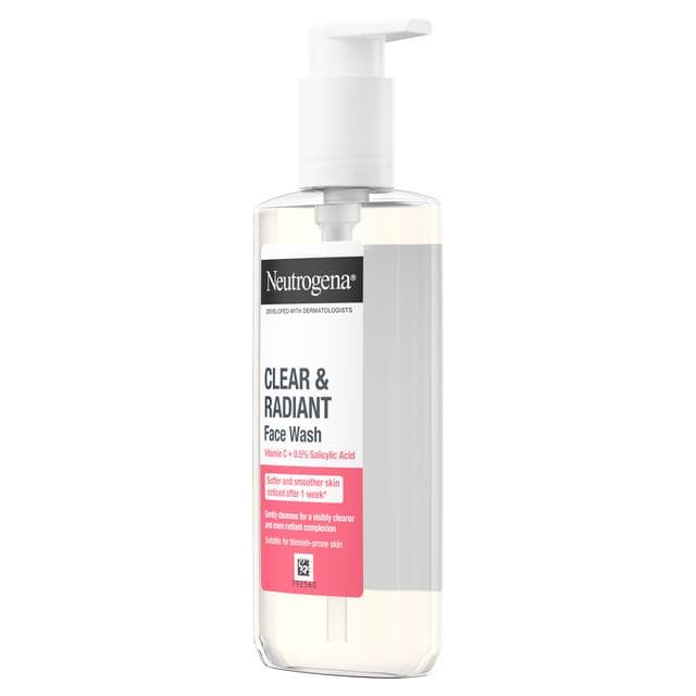 Neutrogena Clear & Radiant Face Wash 200ml - gallery image 3