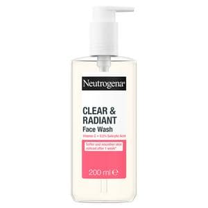 Neutrogena Clear & Radiant Face Wash 200ml