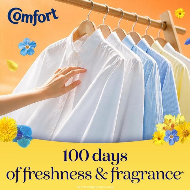 Comfort Fresh Sunshiny Days Fabric Conditioner 80 washes 2.4L - gallery image 3