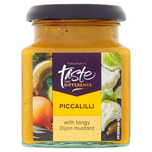 Sainsbury's Piccalilli, Taste the Difference 245g - gallery image 1
