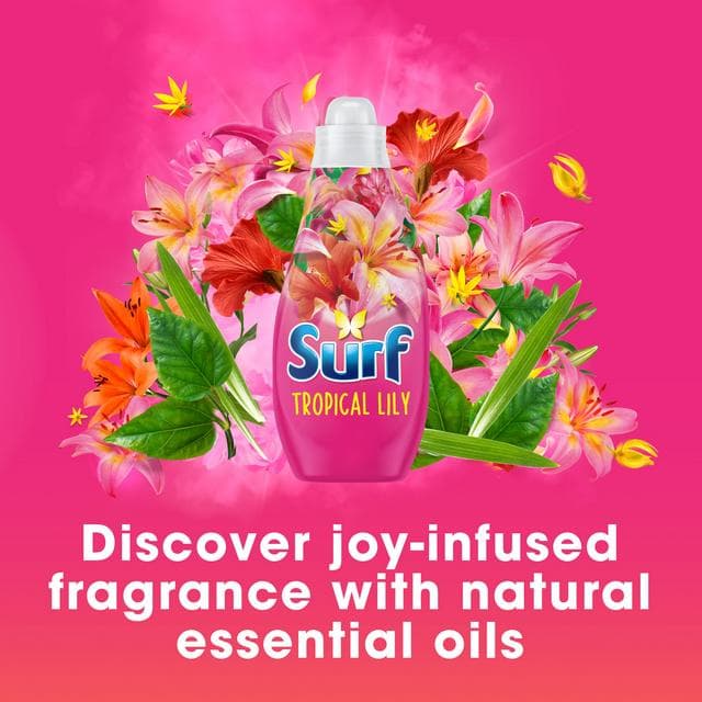 Surf Tropical Lily 24 washes Concentrated Liquid Laundry Washing Detergent 648ml - gallery image 5