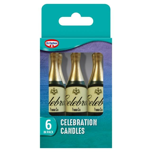 Dr. Oetker Celebration Candles x6 - gallery image 1