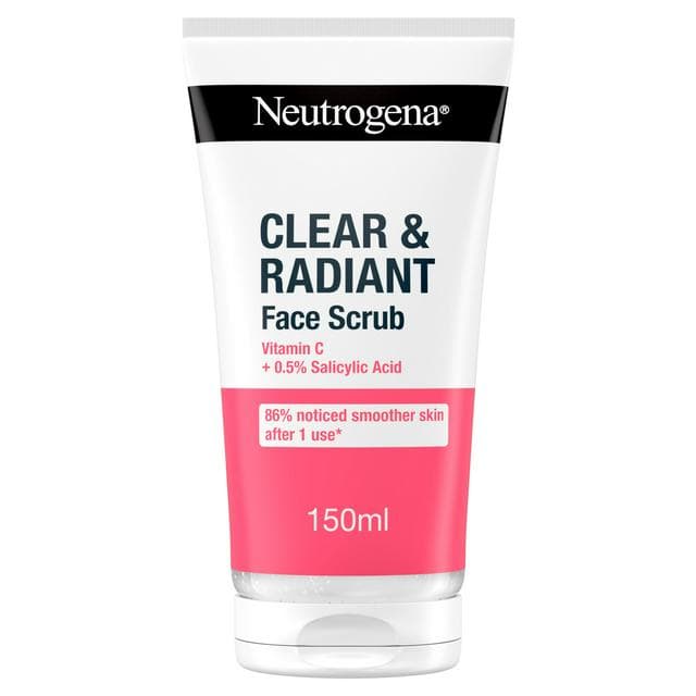 Neutrogena Clear & Radiant Face Scrub 150ml - gallery image 1