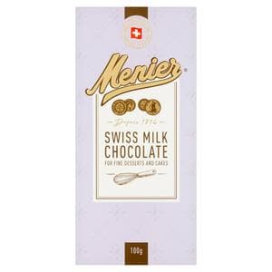 Menier Swiss Milk Cooking Chocolate 100g