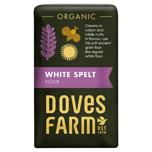 Doves Farm Organic White Spelt Flour 1kg - gallery image 1
