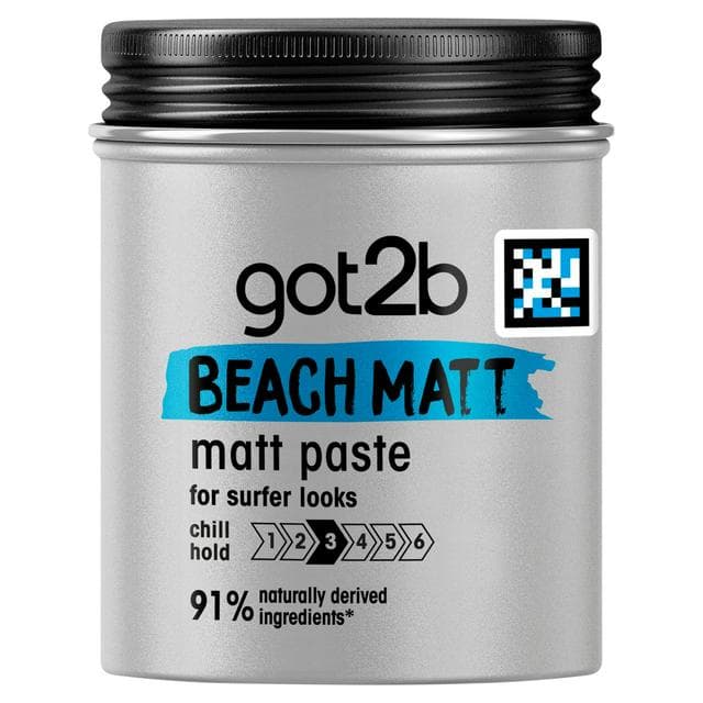 Got2b 100ml Texture Hair Paste Beach Matt - gallery image 1