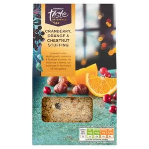 Sainsbury's 110g Cranberry, Orange & Chestnut Stuffing, Taste the Difference