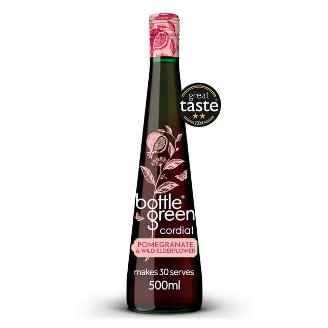 Bottlegreen Pomegranate & Elderflower Cordial 500ml - gallery image 2