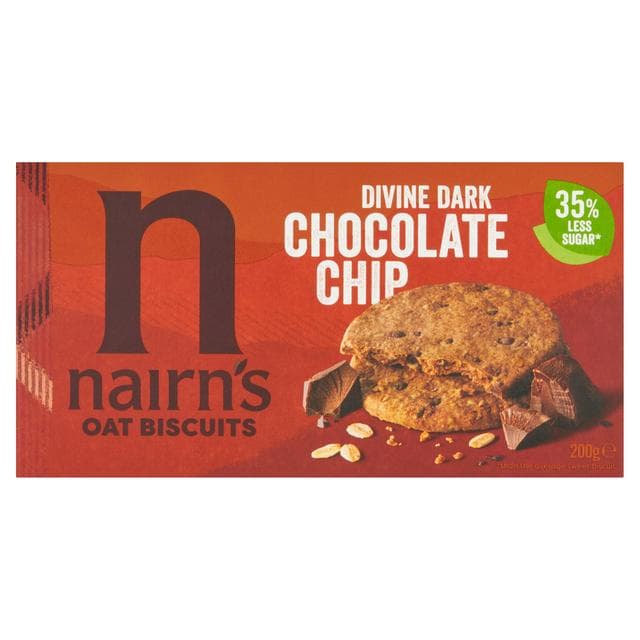 Nairn's Dark Chocolate Chip Oat Biscuit 200g - gallery image 1