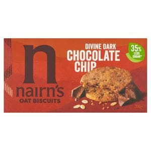 Nairn's Dark Chocolate Chip Oat Biscuit 200g