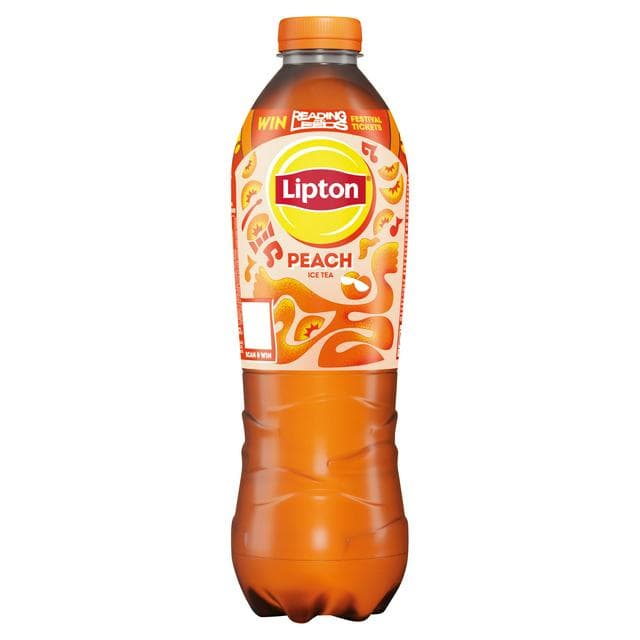 Lipton Ice Tea Peach Flavoured Still Soft Drink 1.25L - gallery image 1