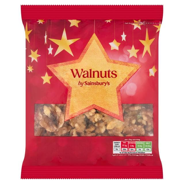 Sainsbury's 225g Christmas Walnuts - gallery image 1