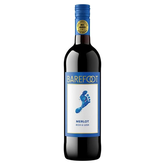 Barefoot Merlot Red Wine 75cl - gallery image 1