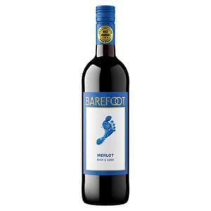 Barefoot Merlot Red Wine 75cl