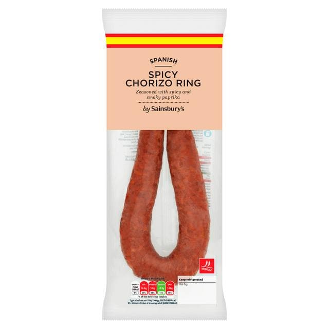 Sainsbury's Spanish Chorizo Ring 225g - gallery image 1