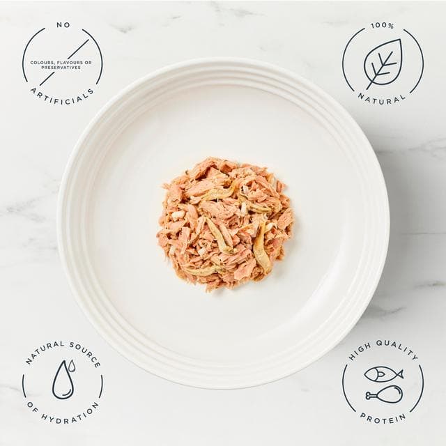 Encore Tuna with Whitebait In Broth Natural Cat Food Pouch 70g - gallery image 2
