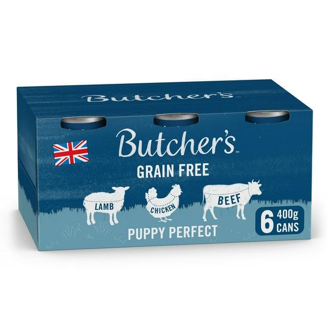 Butcher's Puppy Perfect Tinned Dog Food 6x400g - gallery image 1