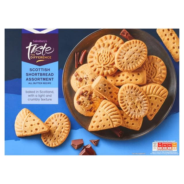Sainsbury's Shortbread Assortment All Butter Recipe, Taste the Difference 400g - gallery image 1