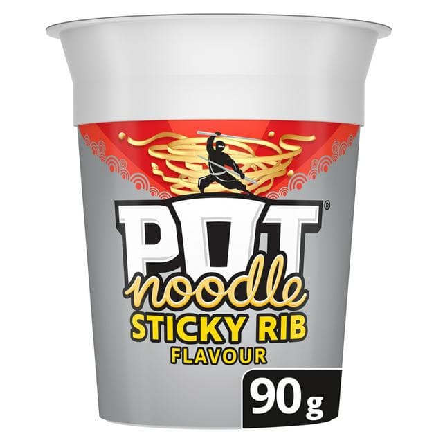 Pot Noodle Sticky Rib 90g - gallery image 1